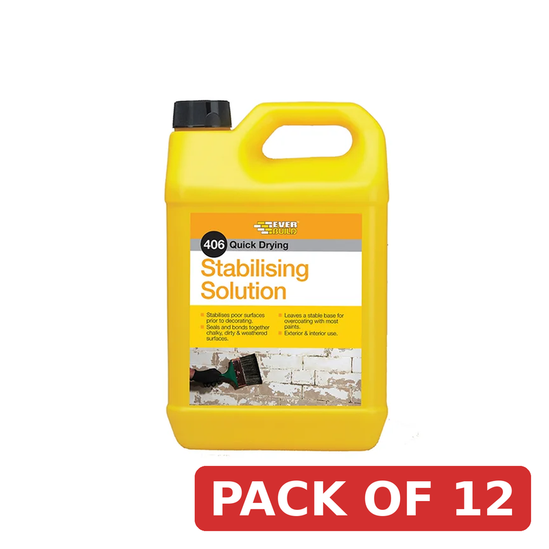 Everbuild Sika 406 Stabilising Solution 5 litre - 483195