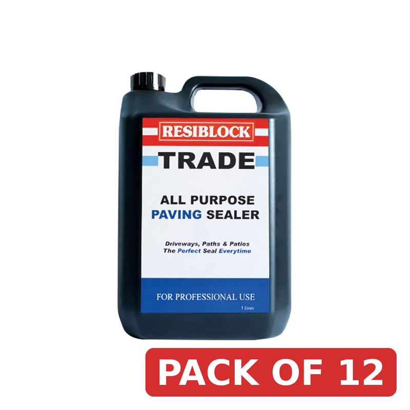 Everbuild Sika Resiblock All Purpose Paving Sealer 5 litre (Trade) - 171755
