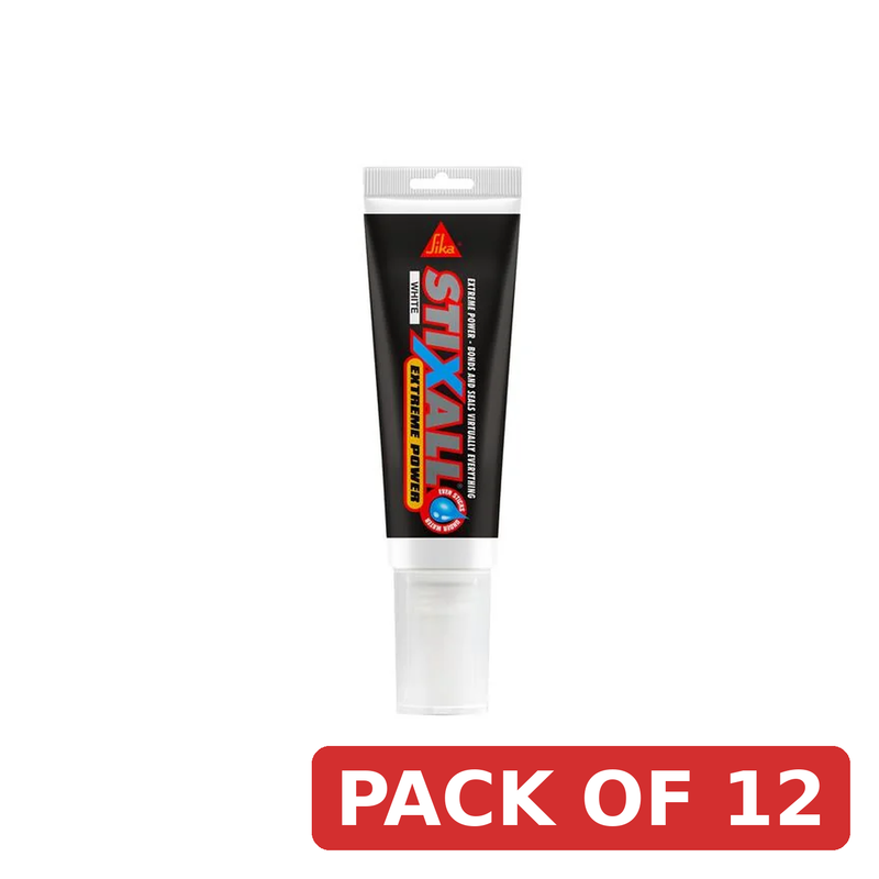 Everbuild Sika Easi Squeeze Stixall White 80ml - 483111