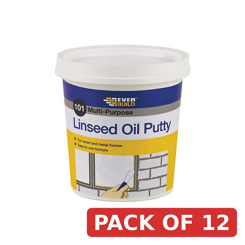 Everbuild Sika 101 Multi-Purpose Putty Natural 0.5kg - 480207
