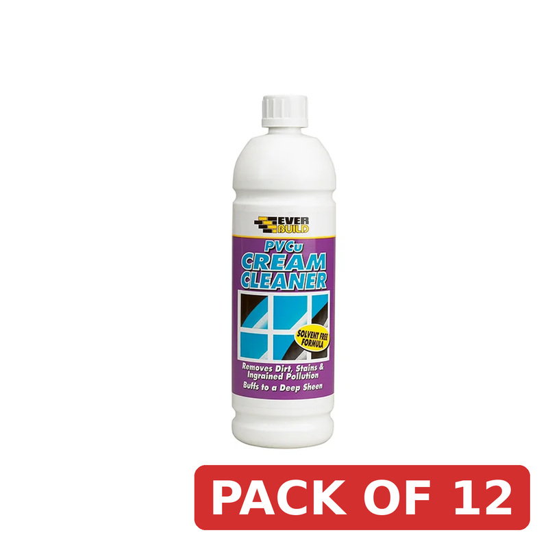Everbuild Sika PVCu Cream Cleaner 1 Litre - 486930