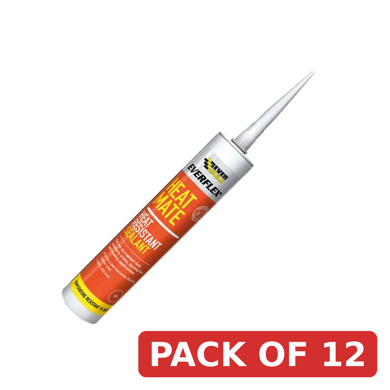 Everbuild Sika Heatmate Sealant Red 295ml - 484772