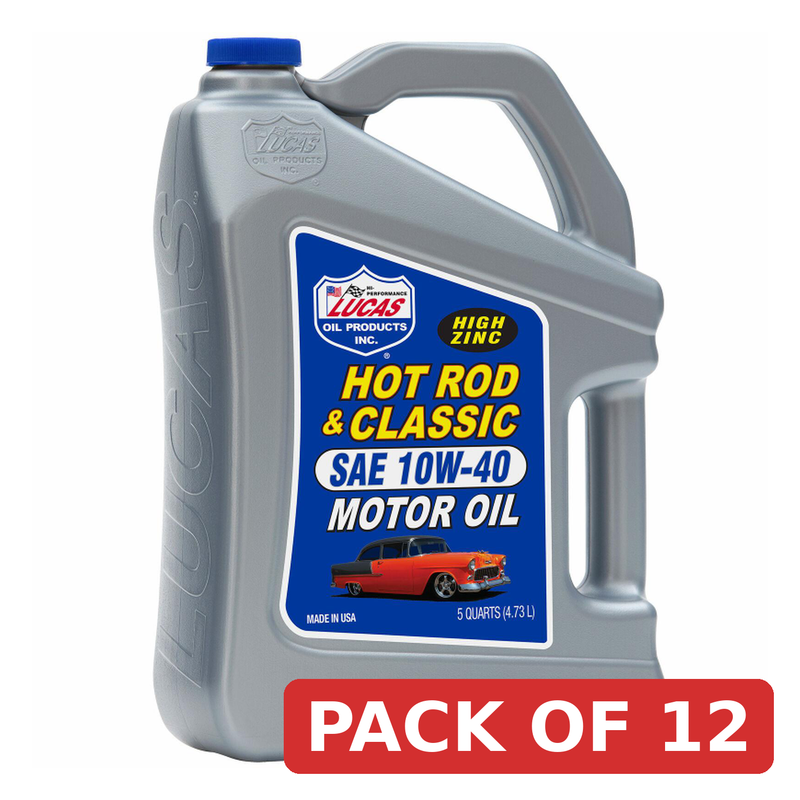 Lucas Oil 10W40 Hot Rod Engine Oil 4.54 Litre