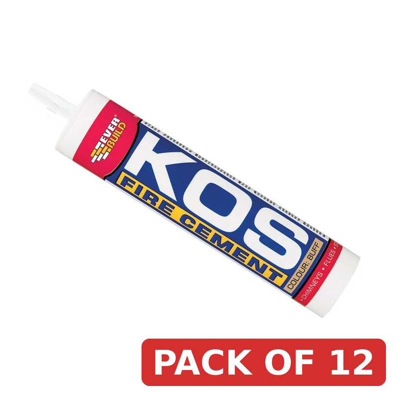 Everbuild Sika KOS Flue Cement Cartridge C3 300ml - 488394