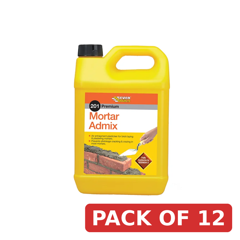 Everbuild Sika 201 Mortar Admix 5L - 486187
