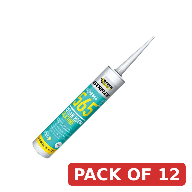 Everbuild Sika Clean Room Silicone C3 565 - 486155