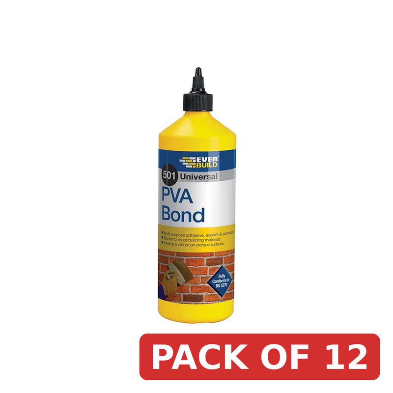 Everbuild Sika 501 Universal PVA Bond 1 litre - 479075