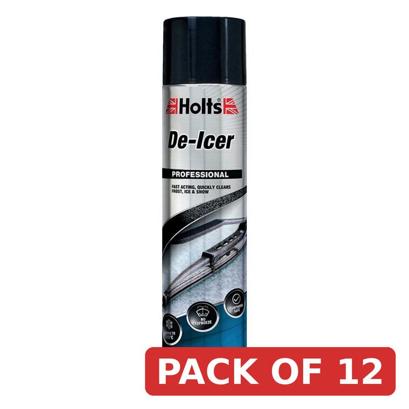 Holts De-Icer 600ml - Fast Acting Frost & Ice Remover