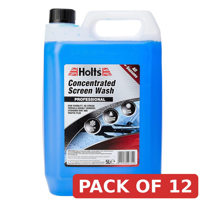 Holts Windscreen Wash High Power Concentrate 5 Litre