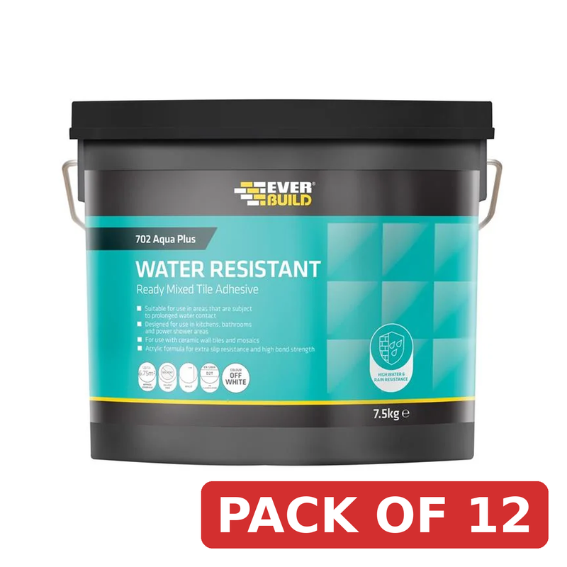 Everbuild Sika 702 Water Resist Tile Adhesive 5L - 487071