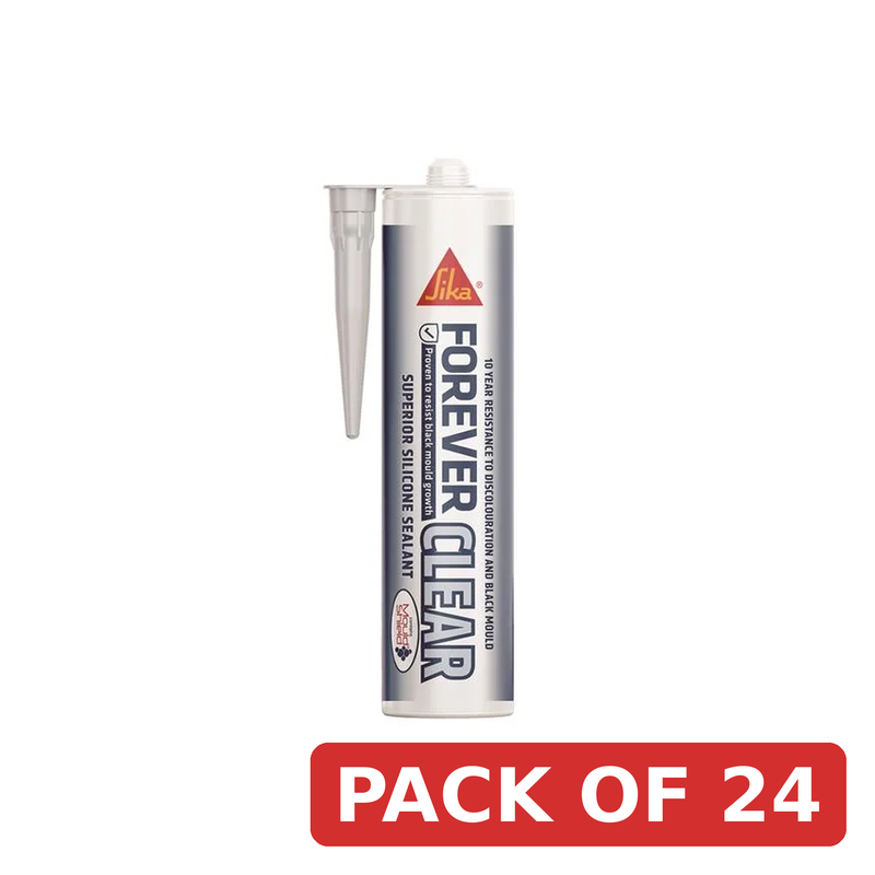 Everbuild Sika Sika® Forever Clear Sealant 295ml - 858501