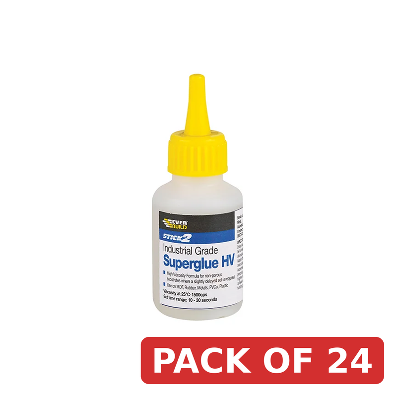 Everbuild Sika Industrial Superglue HV 20g - 484654