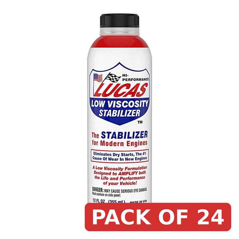 Lucas Oil Low Viscosity Engine Stabilizer 12 Oz 41097