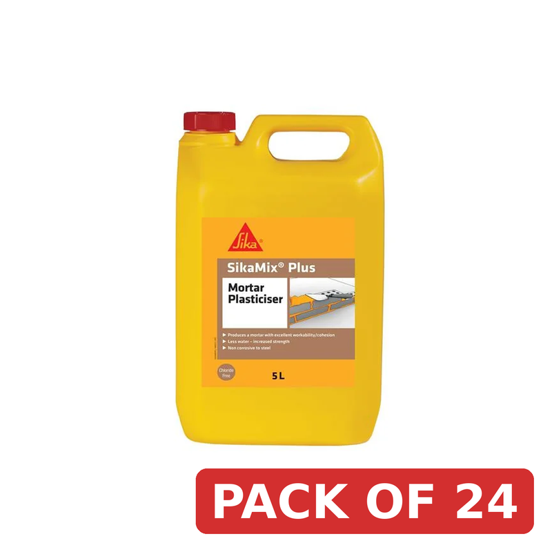 Everbuild Sika SikaMix Mortar Plasticiser 5 litre - 445021