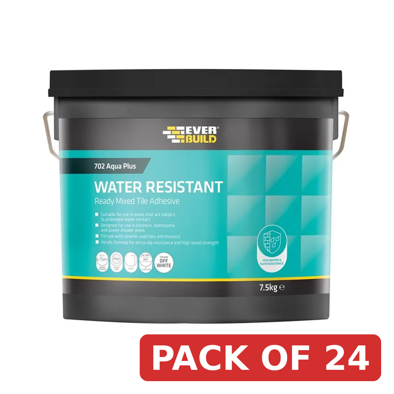 Everbuild Sika 702 Water Resist Tile Adhesive 5L - 487071