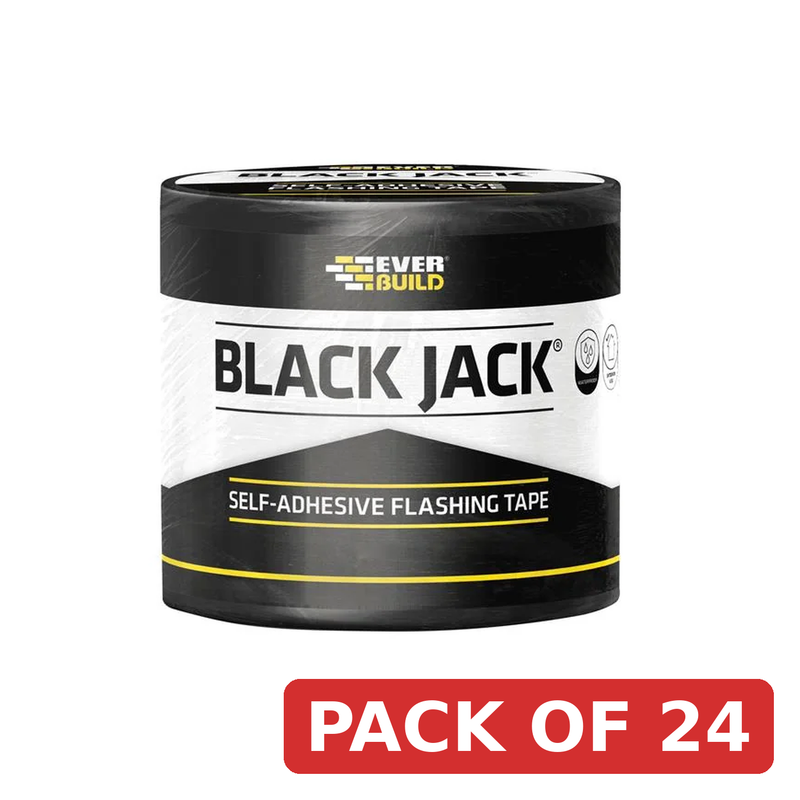 Everbuild Sika Black Jack Flashing Tape 100mm x 3m