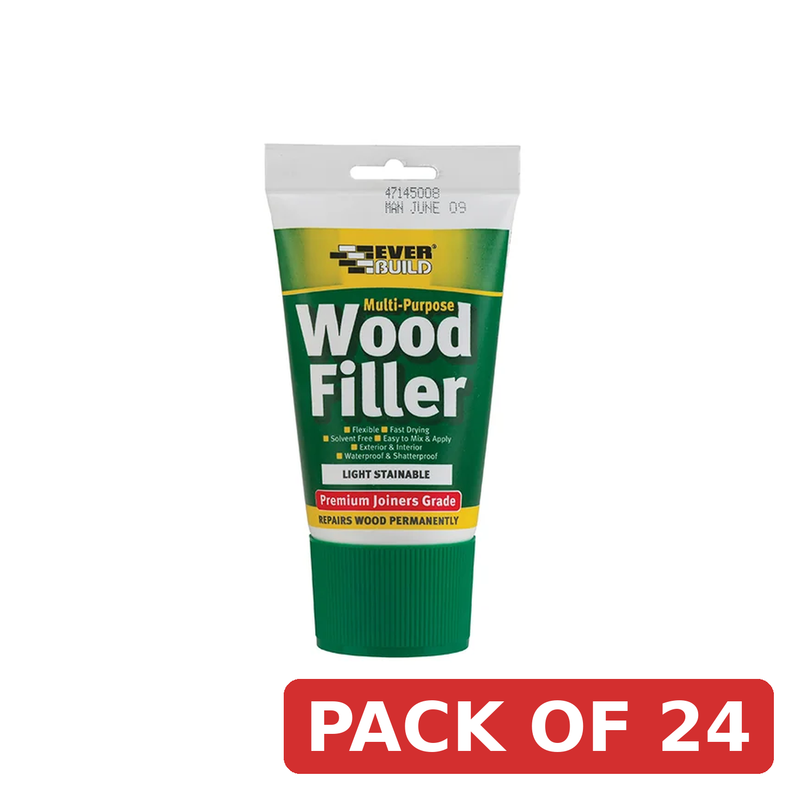 Everbuild Sika Multipurpose Premium Joiners Grade Wood Filler Light
