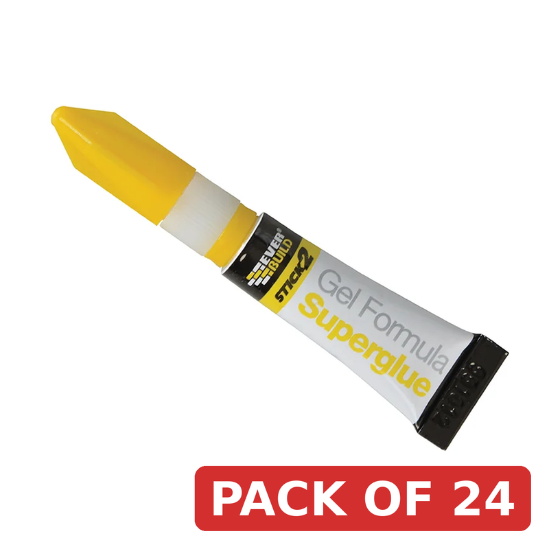Everbuild Sika Stick 2 Superglue Gel 3g - 482348