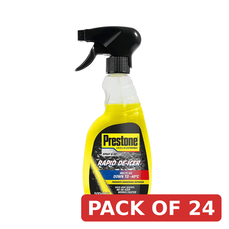 Prestone De-Icer Trigger Spray 500ml - Melts Ice to -40°C