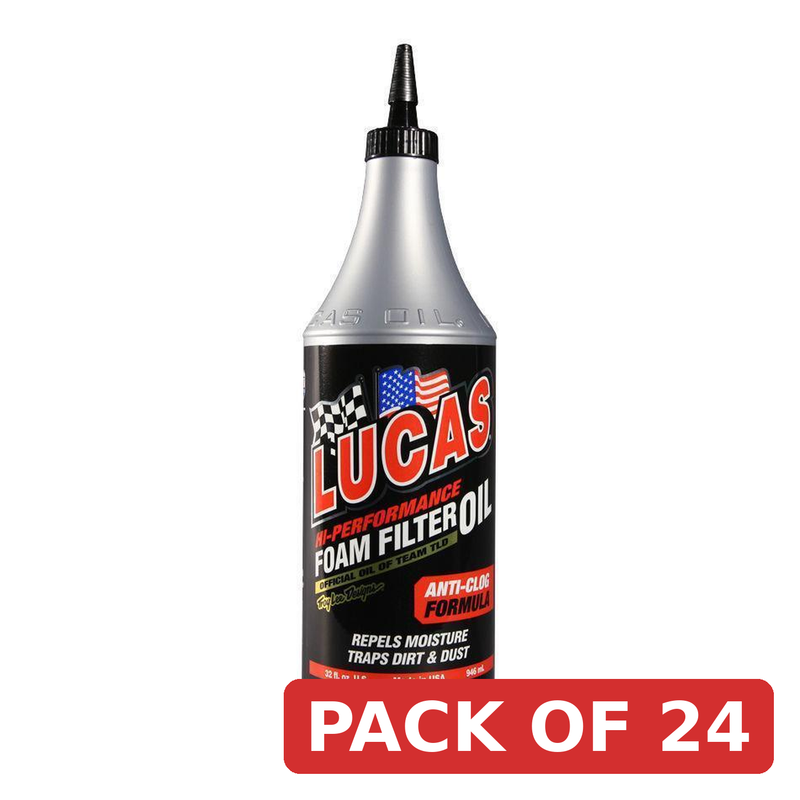 Lucas Oil Foam Air Filter Oil 946ml Anti-Clog