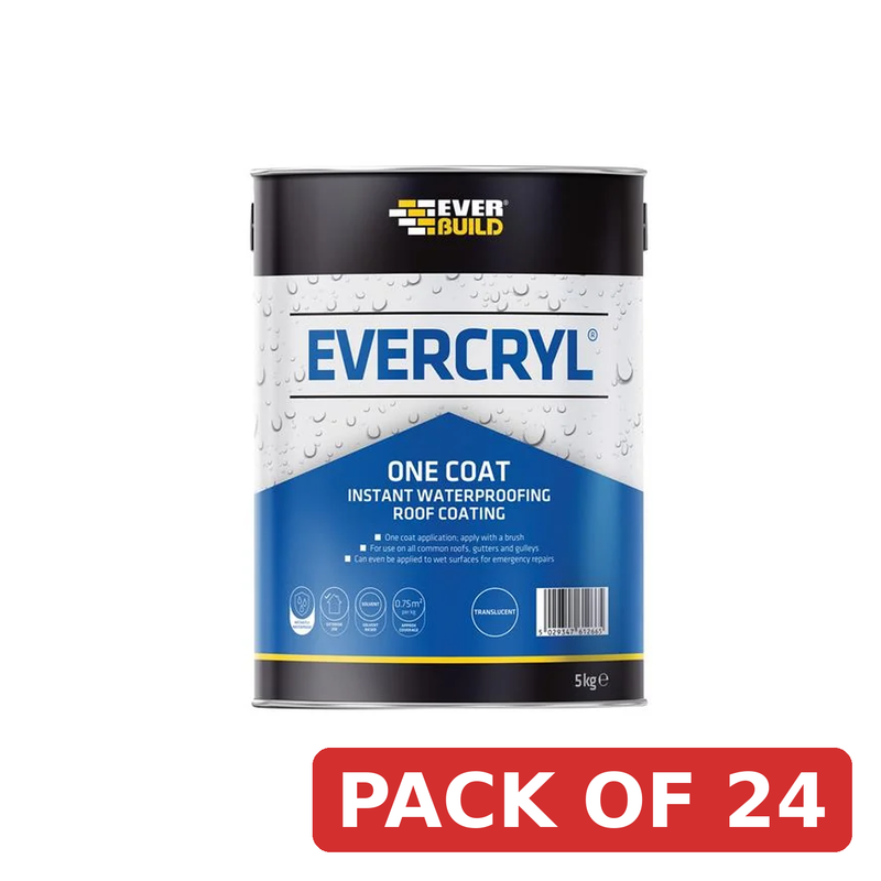 Everbuild Sika Evercryl® One Coat Translucent 5kg - 851590