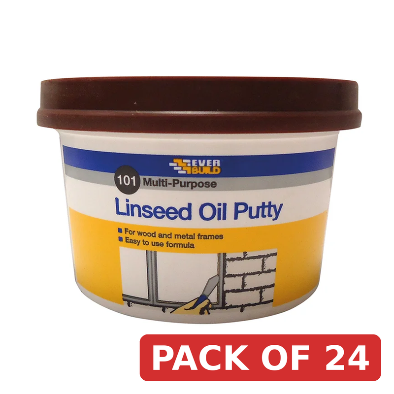 Everbuild Sika 101 Multipurpose Putty Brown 0.5kg - 489026