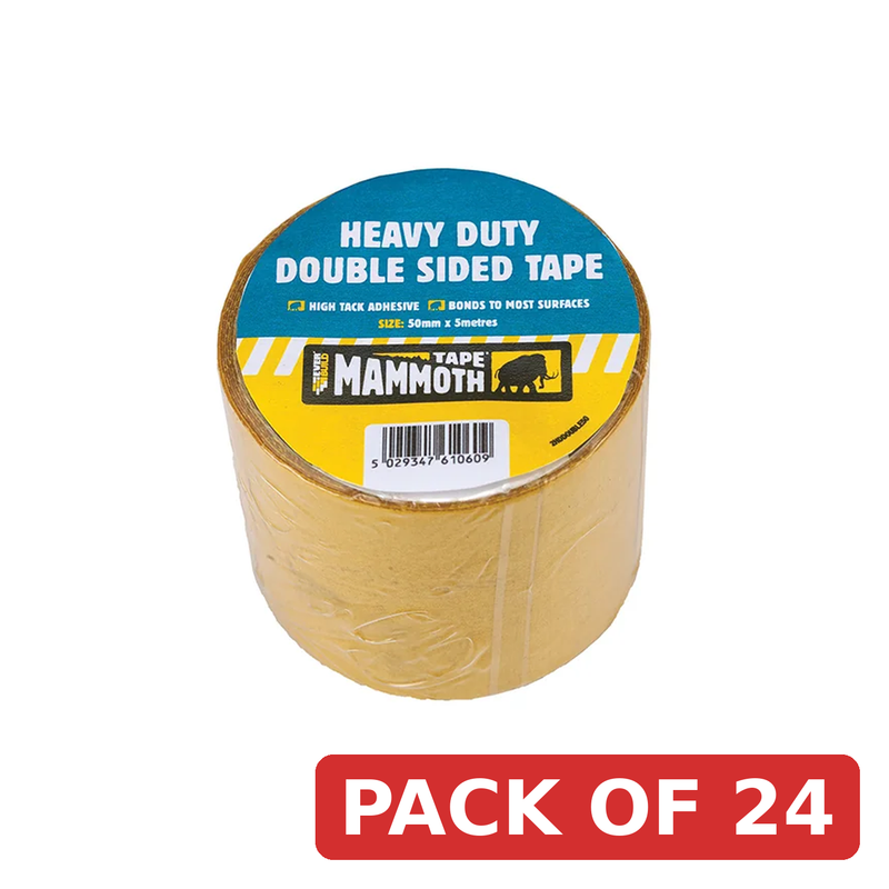 Everbuild Sika Mammoth Heavy-Duty Double Sided Tape 50mm x 5m - 488760