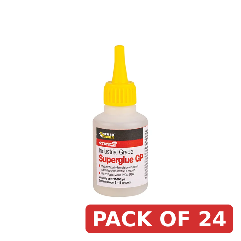 Everbuild Sika Industrial Superglue General Purpose 20g - 484651