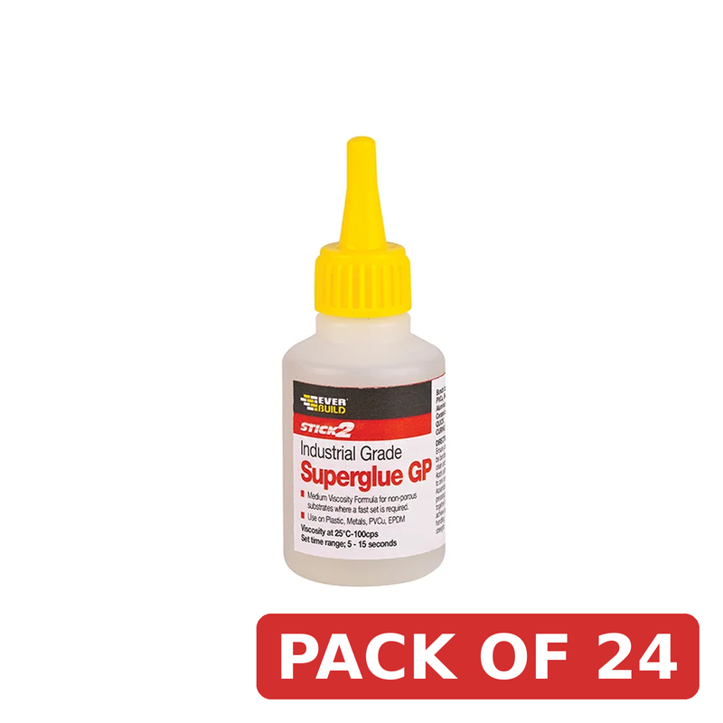 Everbuild Sika Industrial Superglue General Purpose 50g - 484652