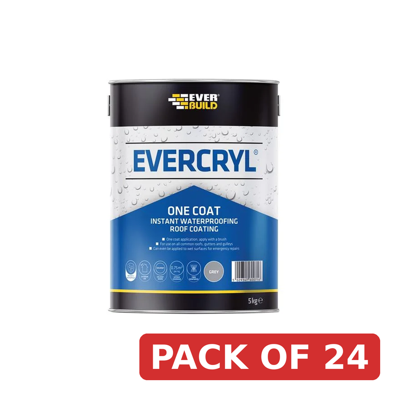 Everbuild Sika Evercryl® One Coat Grey 5kg - 851569