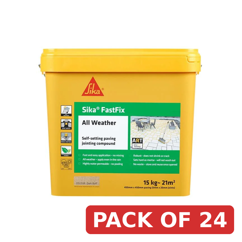 Everbuild Sika Sika® FastFix All Weather Dark Buff 15kg - 669017
