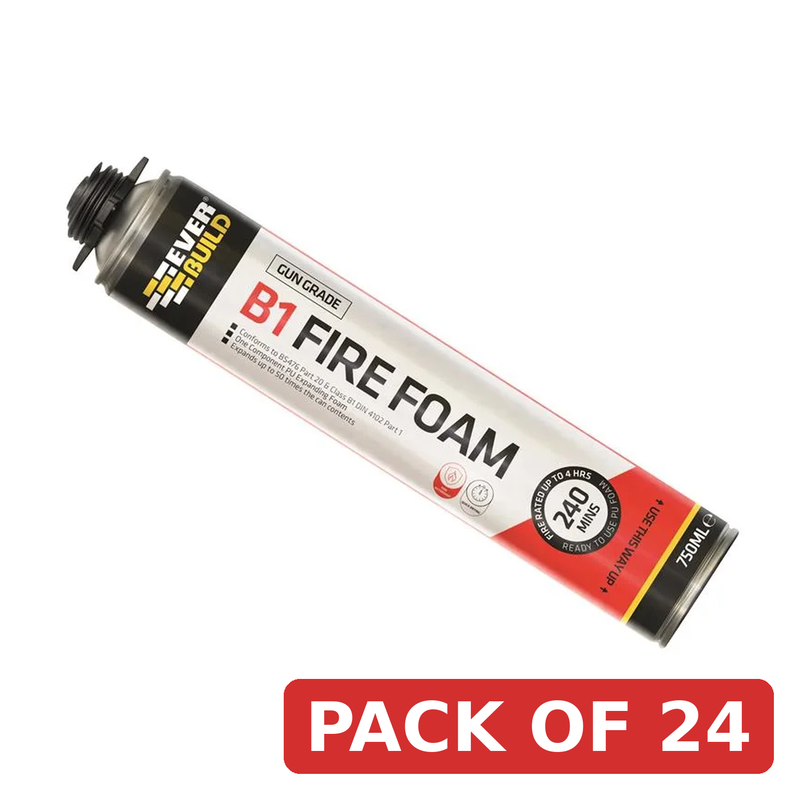 Everbuild Sika Fire Foam B1 Gun Grade Aerosol 750ml - 488715