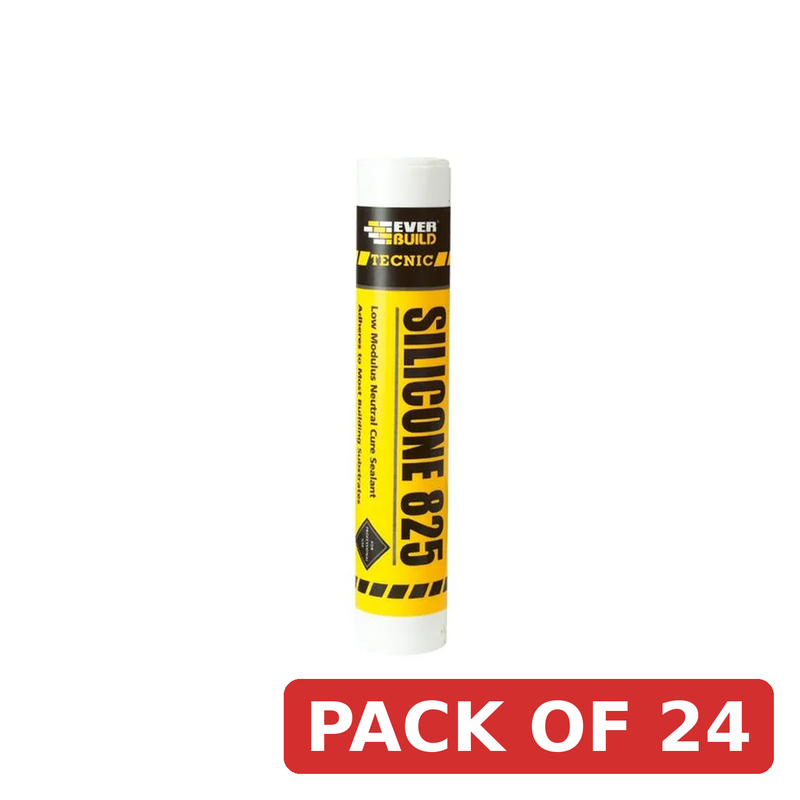 Everbuild Sika Tecnic Silicone 825 Buff 380ml - 467222