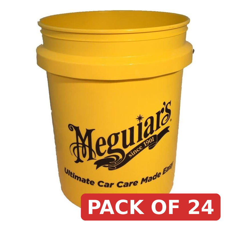 Meguiar's Bucket 19L Yellow RG203 for Car Detailing