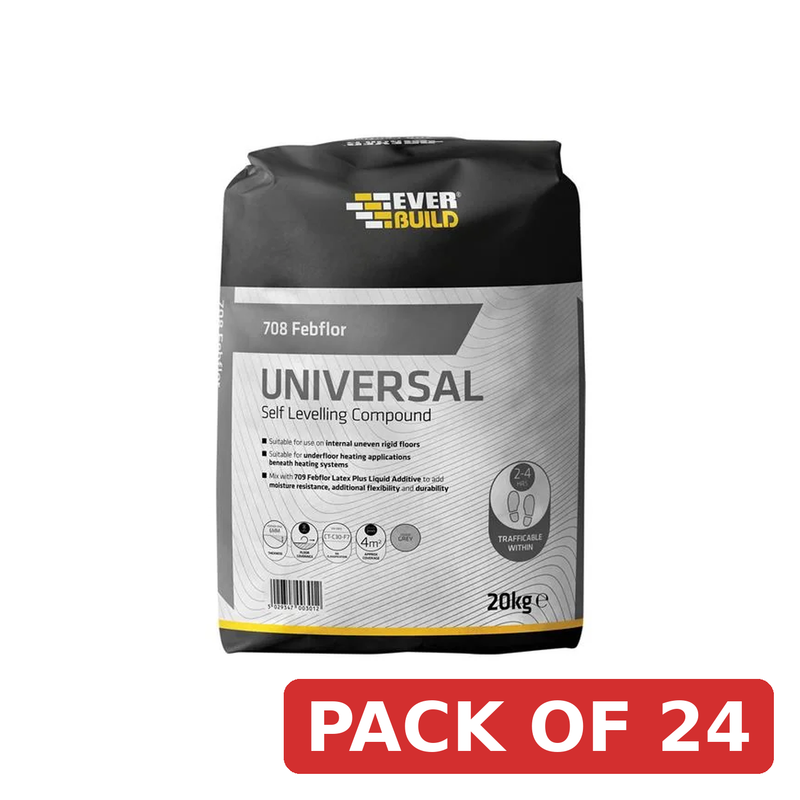 Everbuild Sika 708 Febflor Self Level Compound 20kg - 620324
