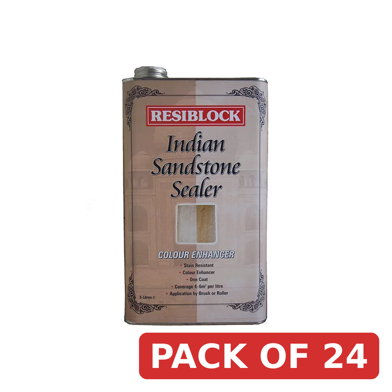 Everbuild Sika Resiblock Indian Sandstone Sealer Colour Enhancer 5 litre