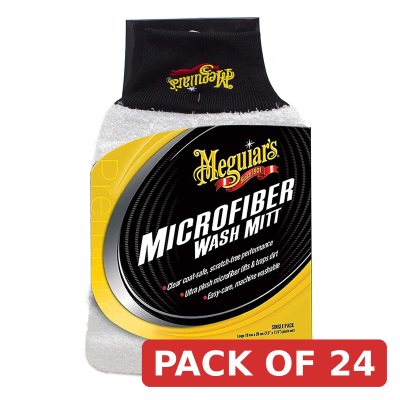 Meguiar's Microfiber Wash Mitt X3002EU 8x10 inch