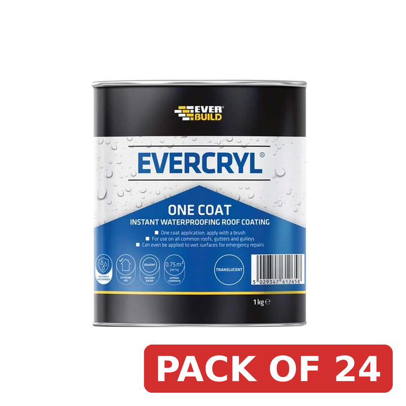 Everbuild Sika Evercryl® One Coat Translucent 1kg - 851528