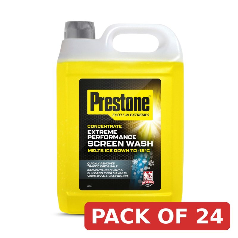 Prestone Screen Wash 5 Litre - Extreme Performance Concentrated