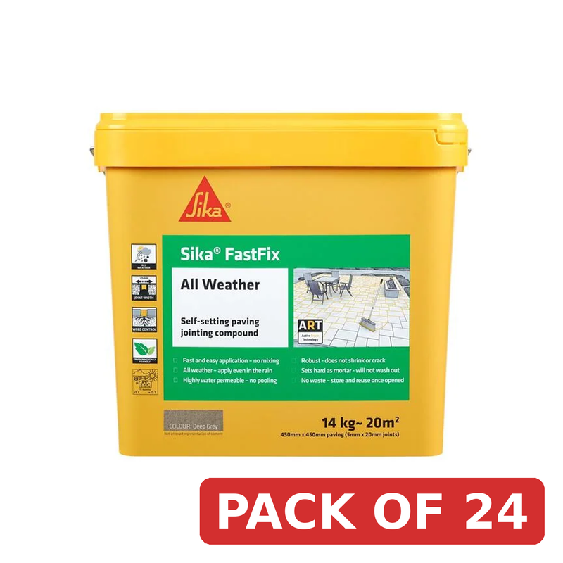 Everbuild Sika Sika® FastFix All Weather Deep Grey 14kg - 669016