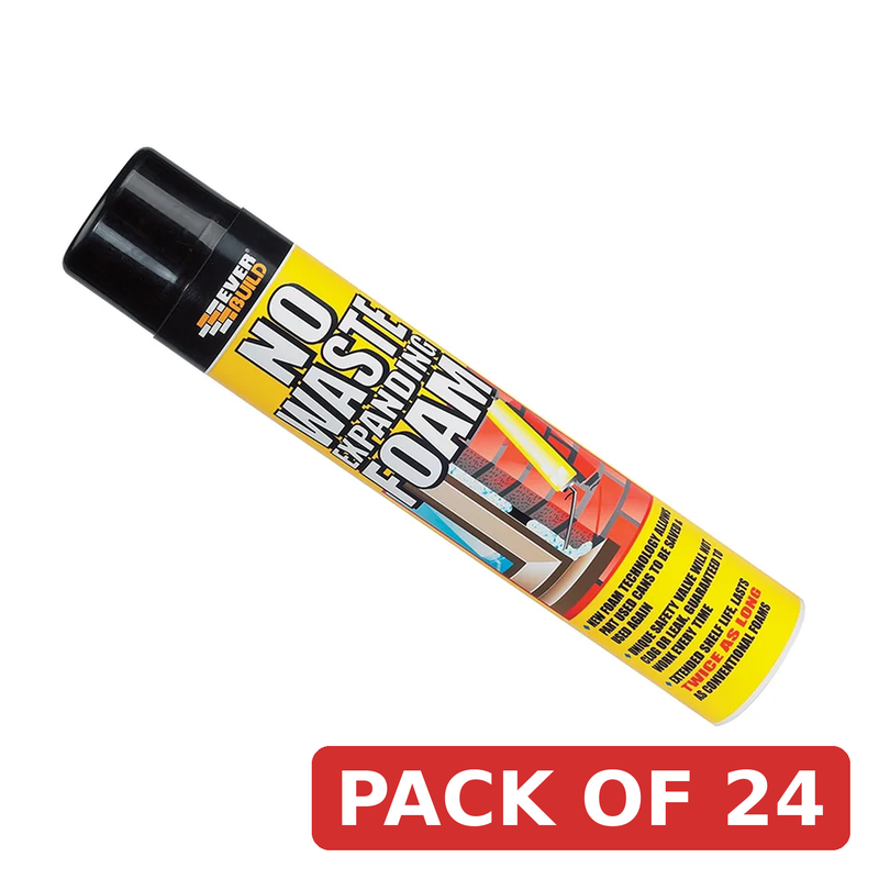 Everbuild Sika No Waste Expanding Foam 750ml - 484704