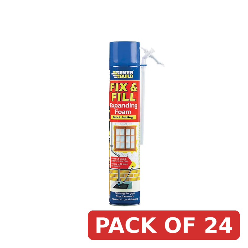 Everbuild Sika Fill & Fix Expanding Foam 750ml - 817542