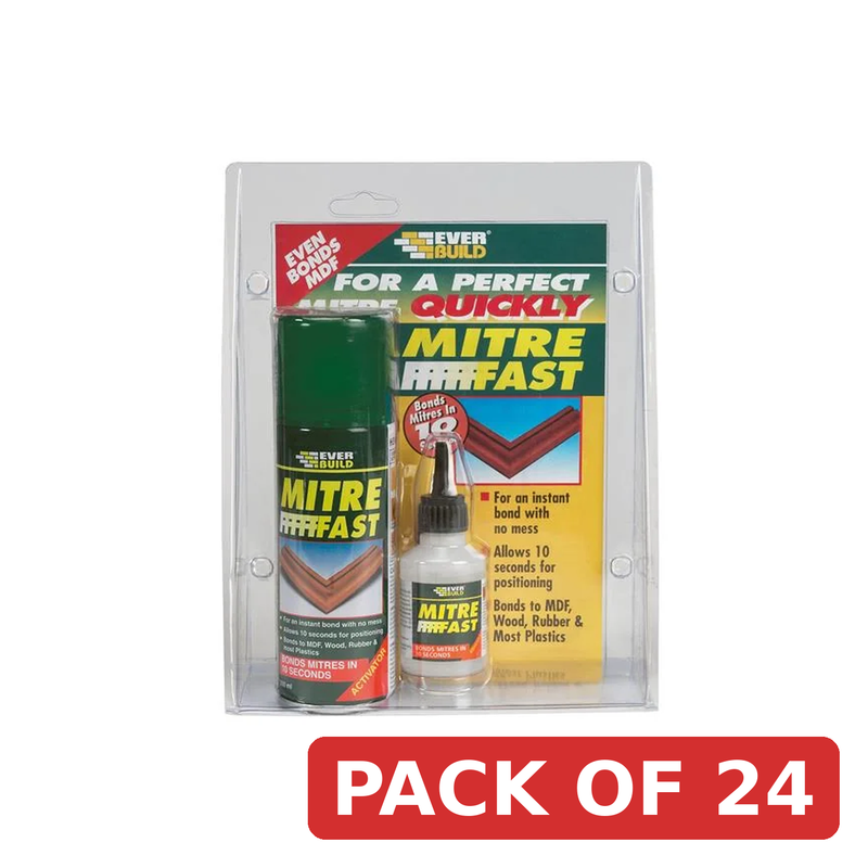 Everbuild Sika 6pc Mitre Fast Kit Standard - 489755 set