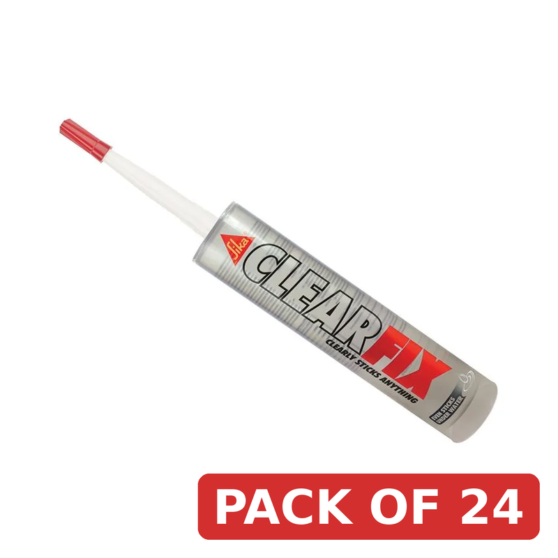 Everbuild Sika Clear Fix 290ml - 847141