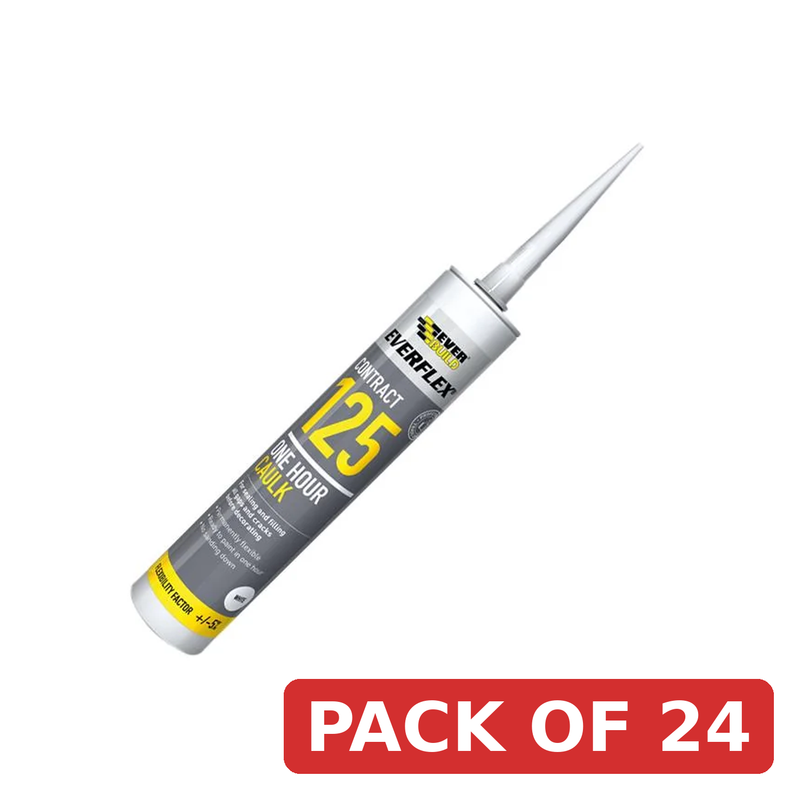 Everbuild Sika One Hour Caulk 125 Brown 300ml - 485992