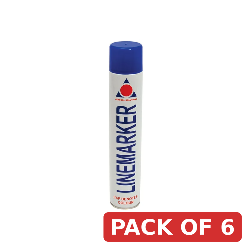 Aerosol 0904 Line Marking Spray Paint Blue 750ml - 0904