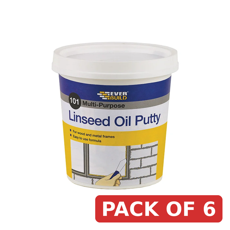 Everbuild Sika 101 Multi-Purpose Putty Natural 0.5kg - 480207