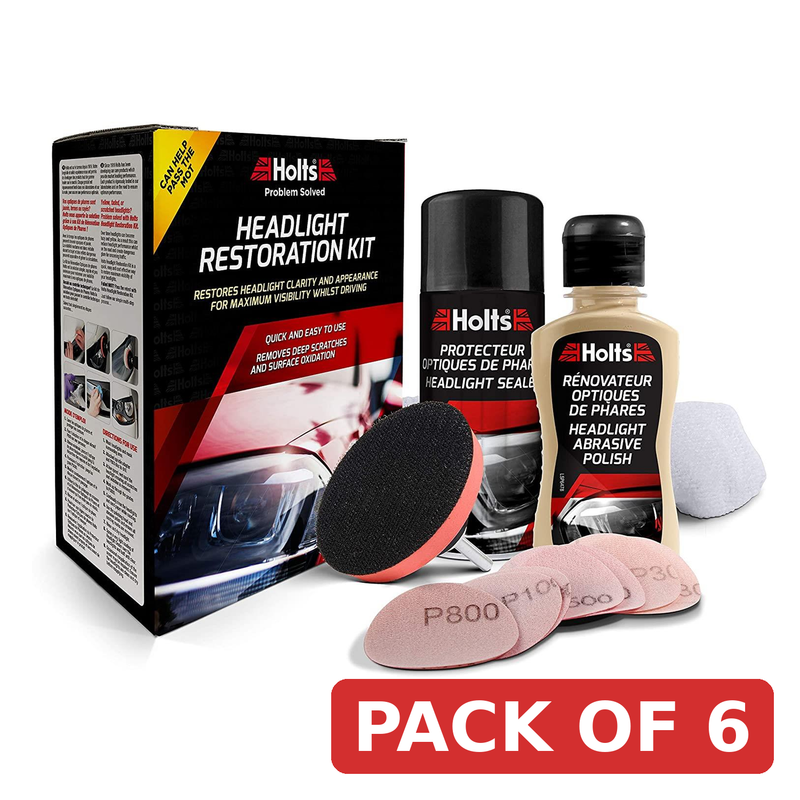 Holts Headlight Restoration Kit HREP0031A 125ml & 150ml