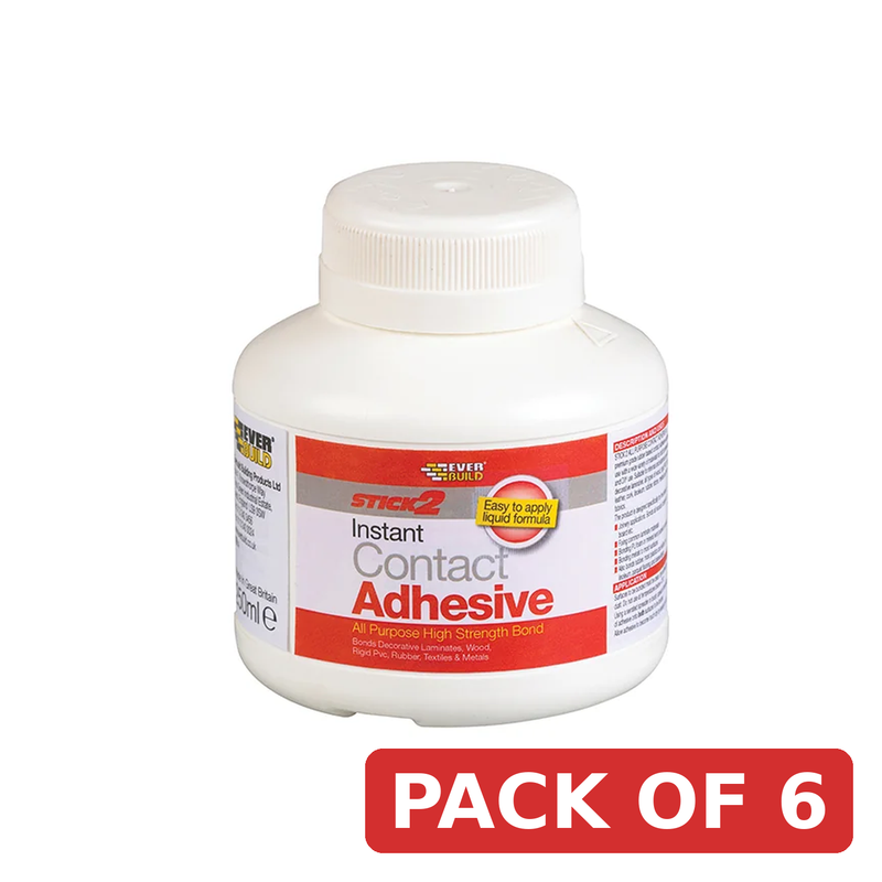 Everbuild Sika STICK2® All-Purpose Contact Adhesive 250ml - 484613