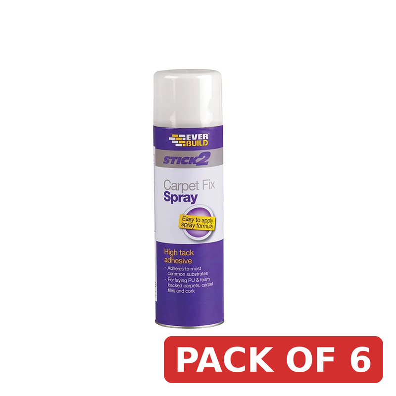 Everbuild Sika Carpet Fix Spray Adhesive 500ml - 762051